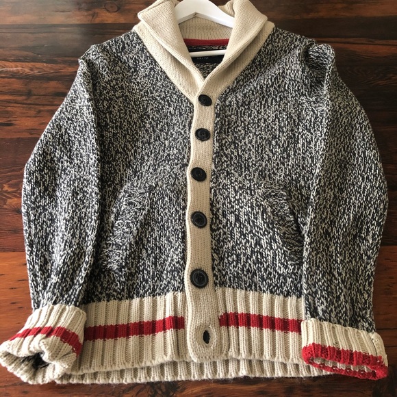 Roots style cabin cardigan sweater - Picture 1 of 10